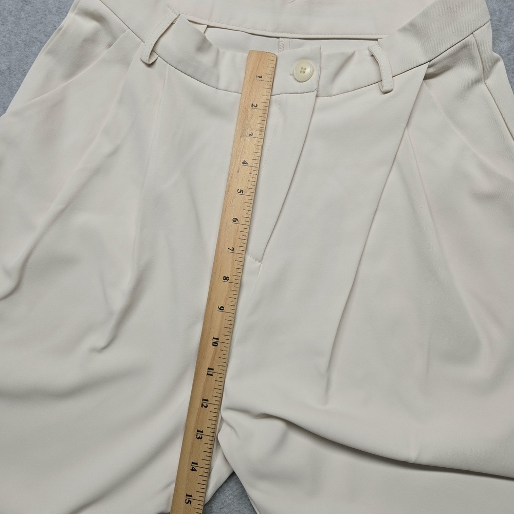 CMMN SWDN Pants Womens Small Wide‎ Leg High Waist Pleated Trouser Relaxed Fit - Picture 14 of 16